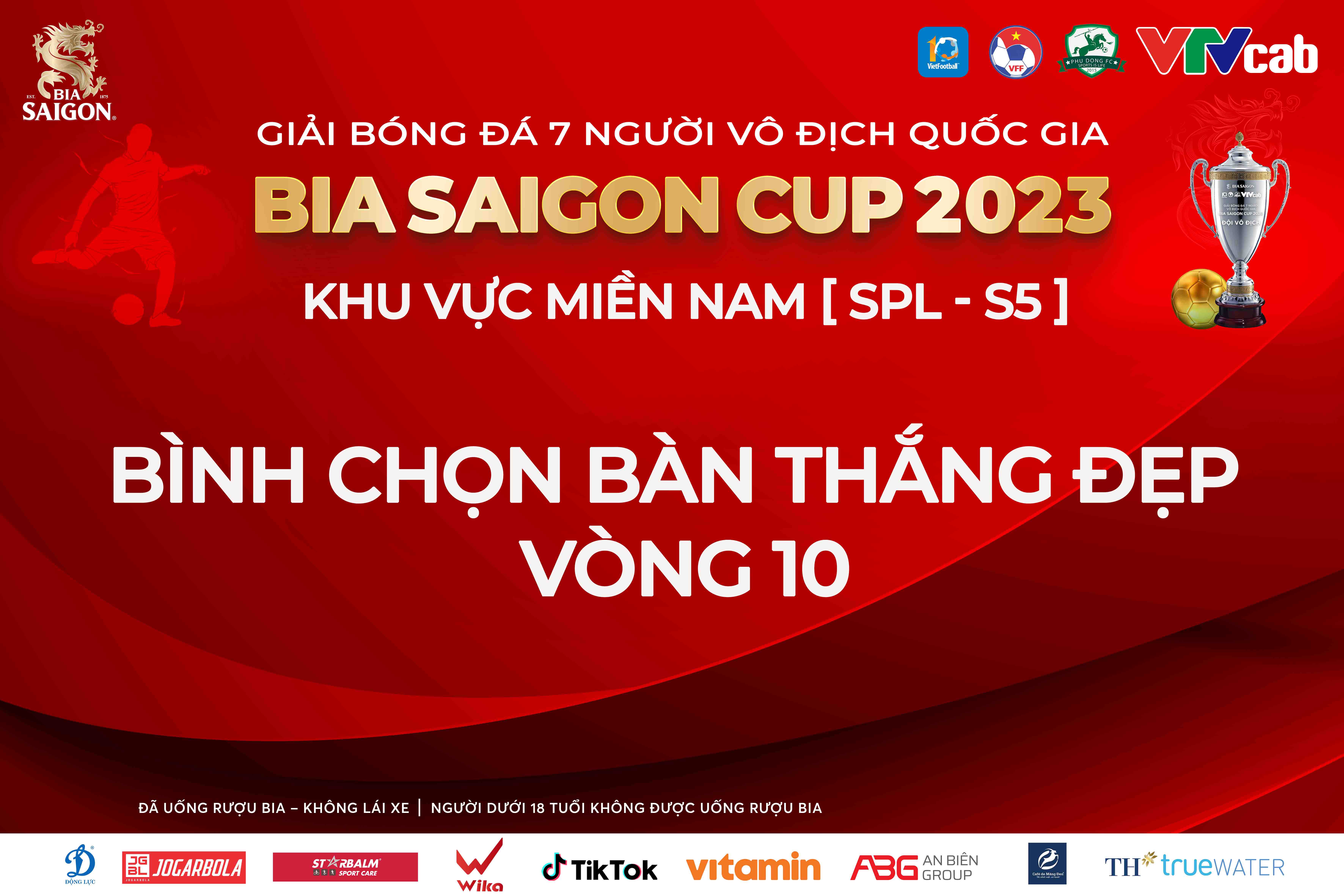 Bình chọn bàn thắng đẹp vòng 10 SPL-S5
